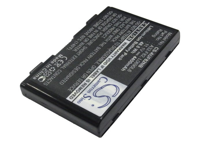 4400mAh Replacement Battery for Asus F52, K50, X5D Laptops - 11.1V Li-ion - High Capacity