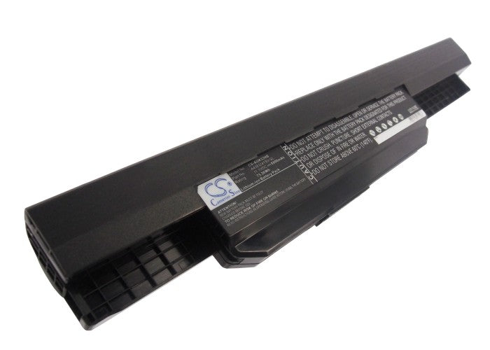 6600mAh Laptop Battery for Asus A53, K43, K53, X43, X53, X54 Series - 11.1V Li-ion Replacement Battery, High Capacity