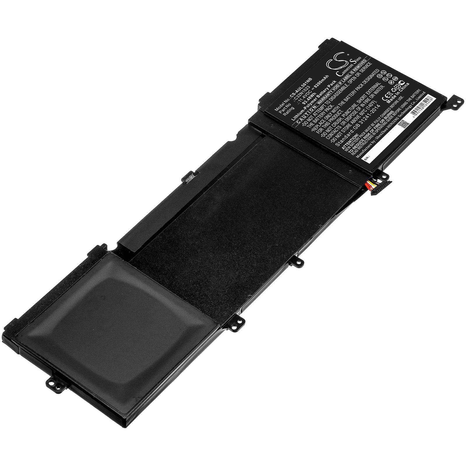 93.48Wh 8200mAh Laptop Battery for Asus UX501VW & ZenBook Pro UX501VW Series - C32N1523 Replacement