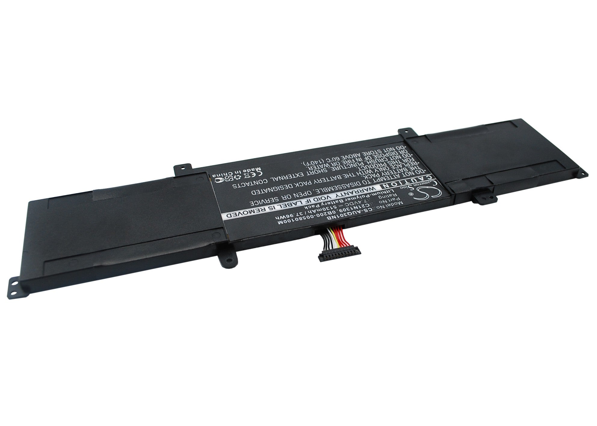 5130mAh Replacement Battery for Asus VivoBook Q301/Q301L/S301L Laptop - 7.4V 37.96Wh - C21N1309