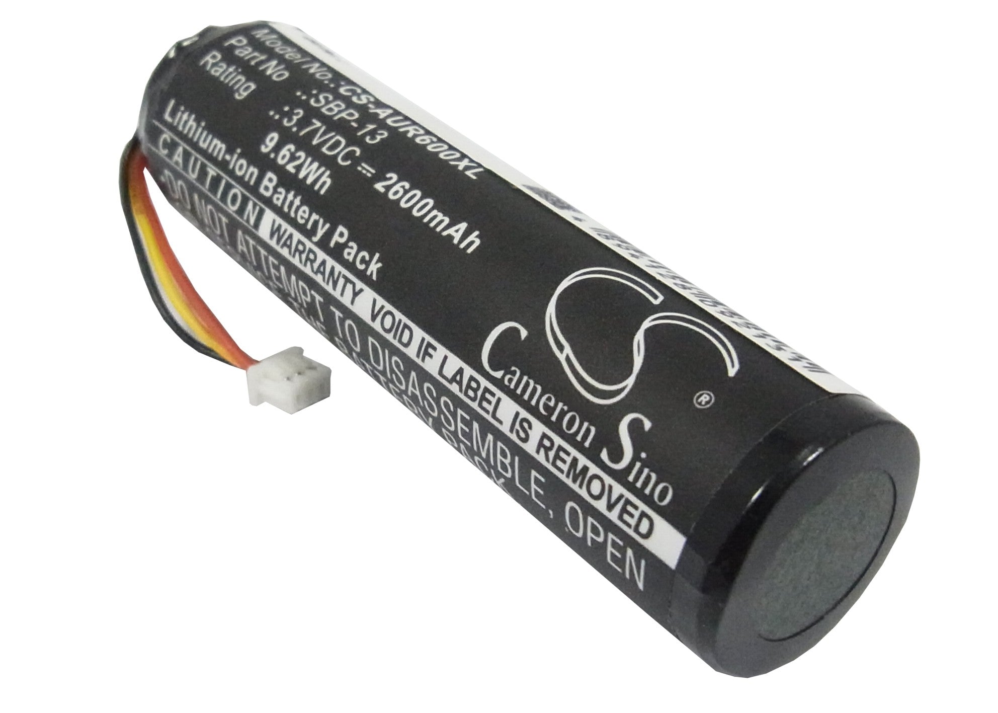 2600mAh Replacement Battery for Asus R600GPS Navigator - SBP-13, 07G016UN1865 Li-ion