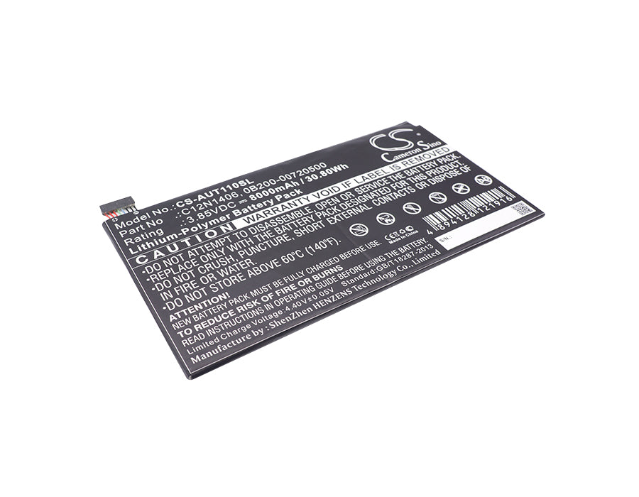 30.8Wh 8000mAh Replacement Battery for Asus Transformer Book T100TAL Tablet - C12N1406, 0B200-00720500