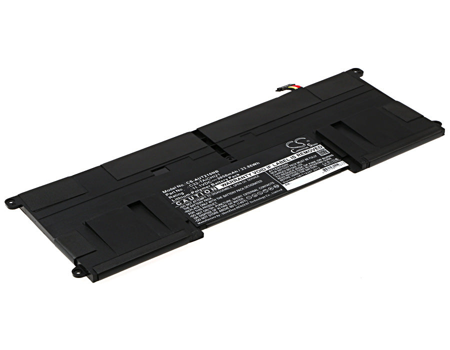 3050mAh Replacement Battery for Asus Taichi 21 Series Laptops: DH51 DH71 UH71 3568A - 11.1V Li-Polymer