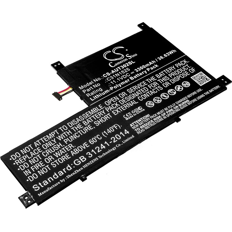 3300mAh Replacement Battery for Asus Transformer Book T302 T302CA T302CHI-2C Tablet - 11.1V Li-Polymer