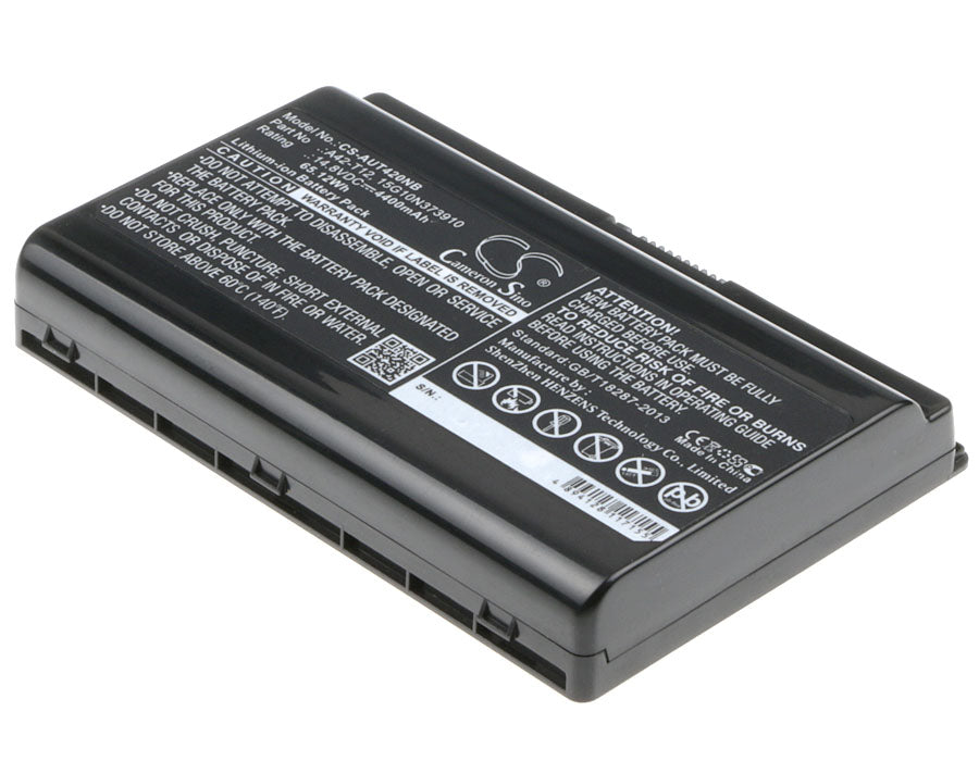 4400mAh Laptop Battery for Asus T12ER - 14.8V 65.12Wh Li-ion Replacement - A42-T12 Compatible