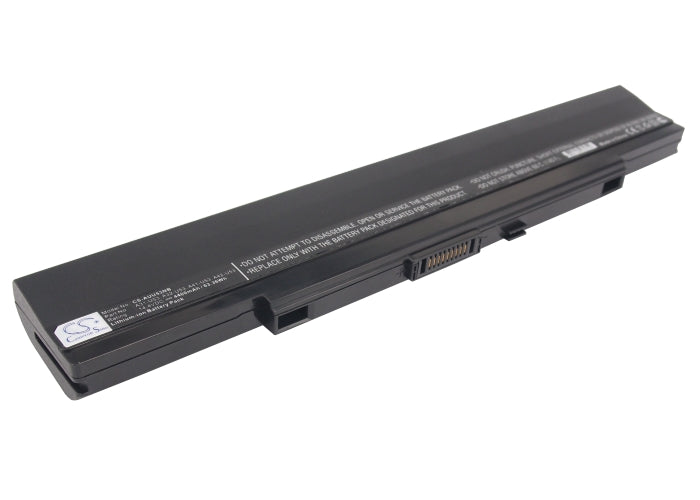 4400mAh Replacement Laptop Battery for Asus U33 U42 U43 U52 U53 Series - 14.4V 63.36Wh