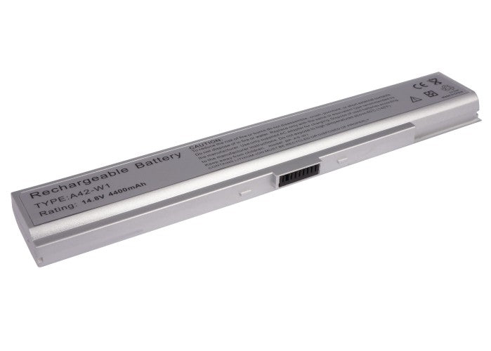 4400mAh Laptop Battery - Asus W1 Series Notebook - 14.8V Li-ion Replacement - A42-W1
