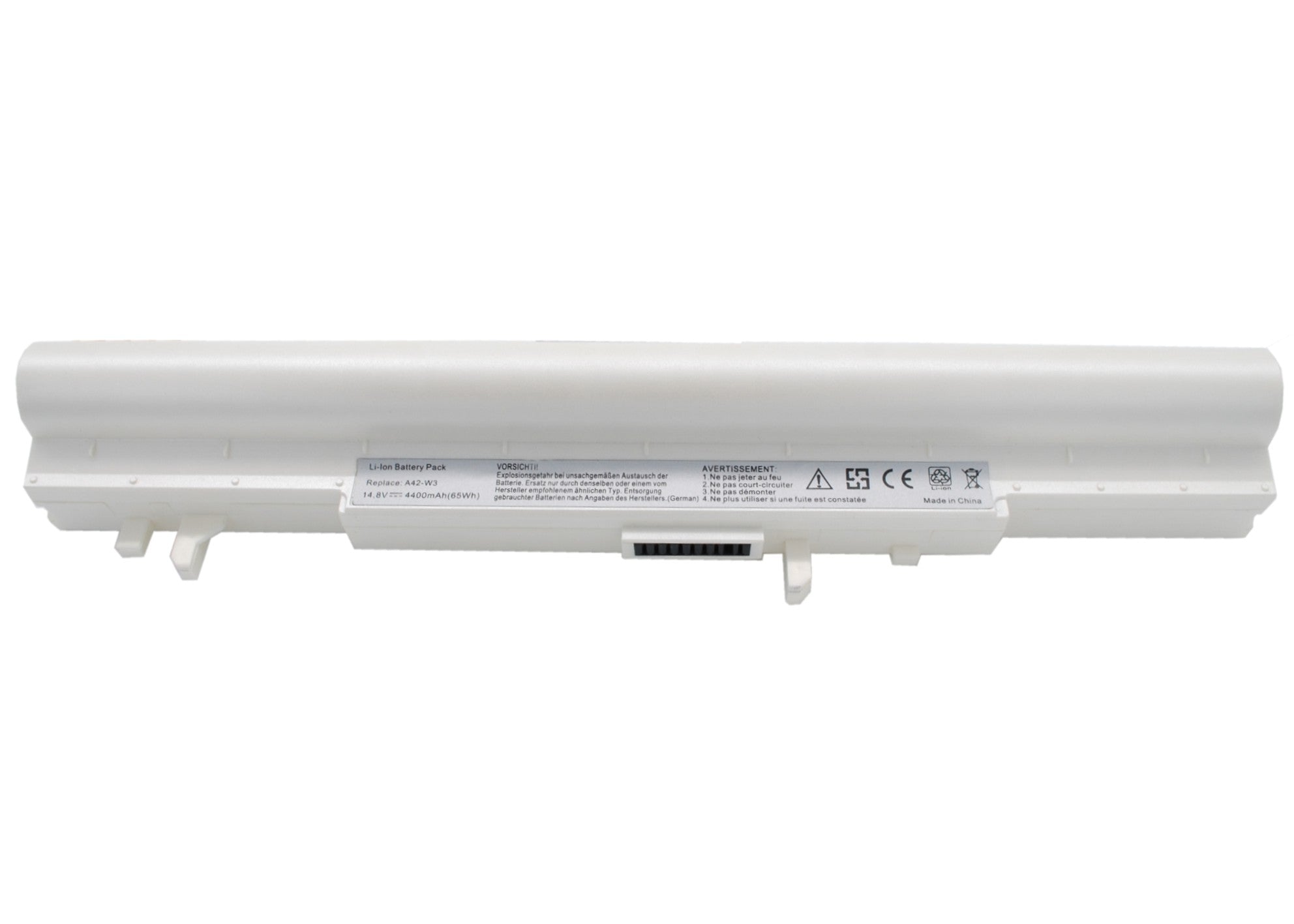 4400mAh Laptop Battery for Asus W3 Series: W3A, W3N - 14.8V 65Wh Li-ion Replacement