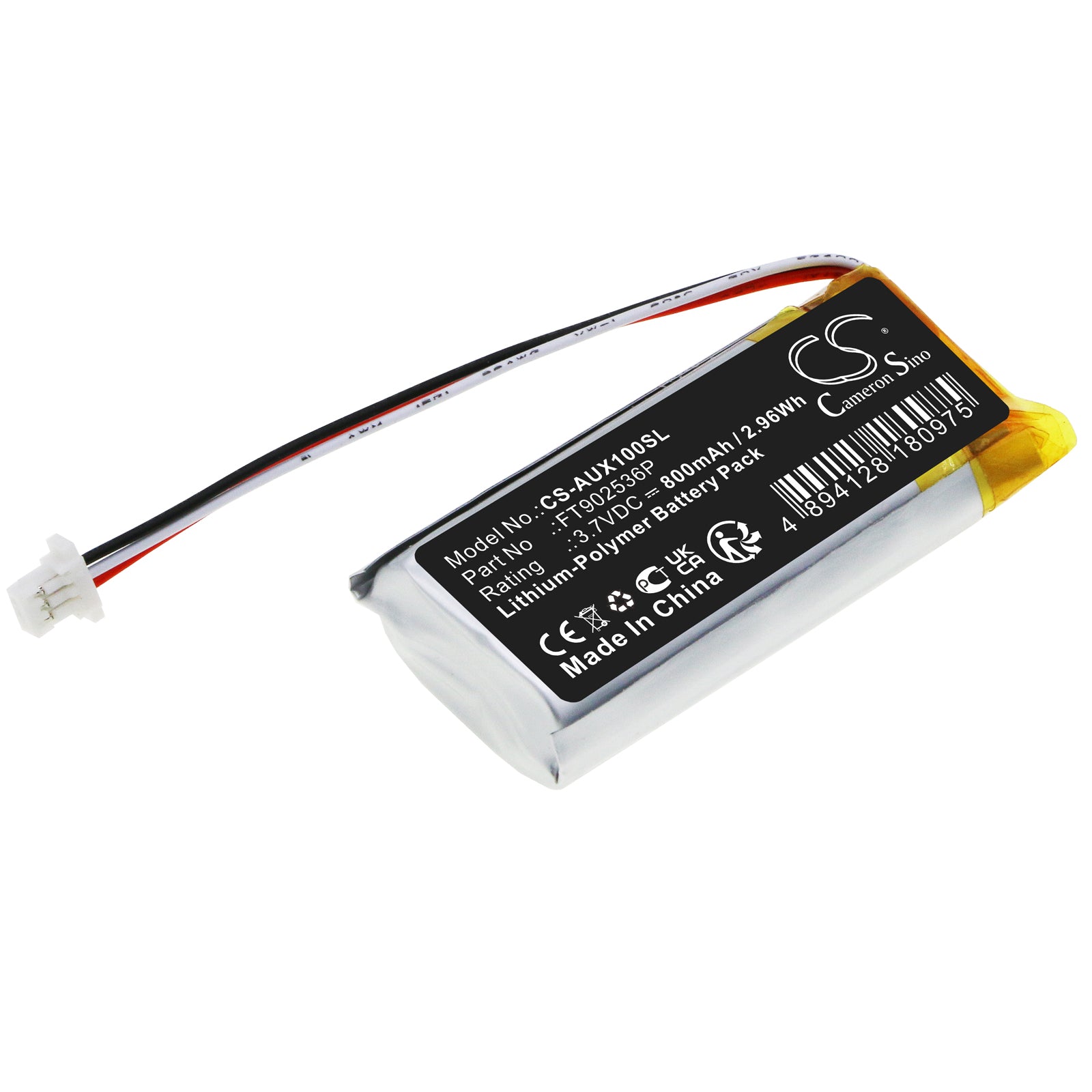 800mAh 3.7V Li-Polymer Replacement Battery for ASUS ROG Spatha X/Gladius II/Spatha RF Mouse & Keyboard