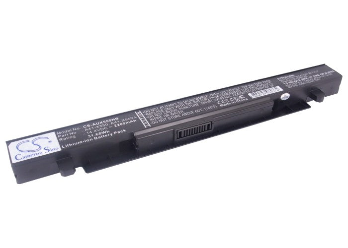 2200mAh Laptop Battery for Asus X450 A450 A550 F450 F550 K450 Series - 14.4V Li-ion Replacement