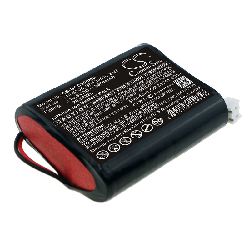 2600mAh Battery for Bionet Compact & Econet Monitors - 10.8V Li-ion Replacement (BM3, BM3 Vet, Compact 5, Compact 7)