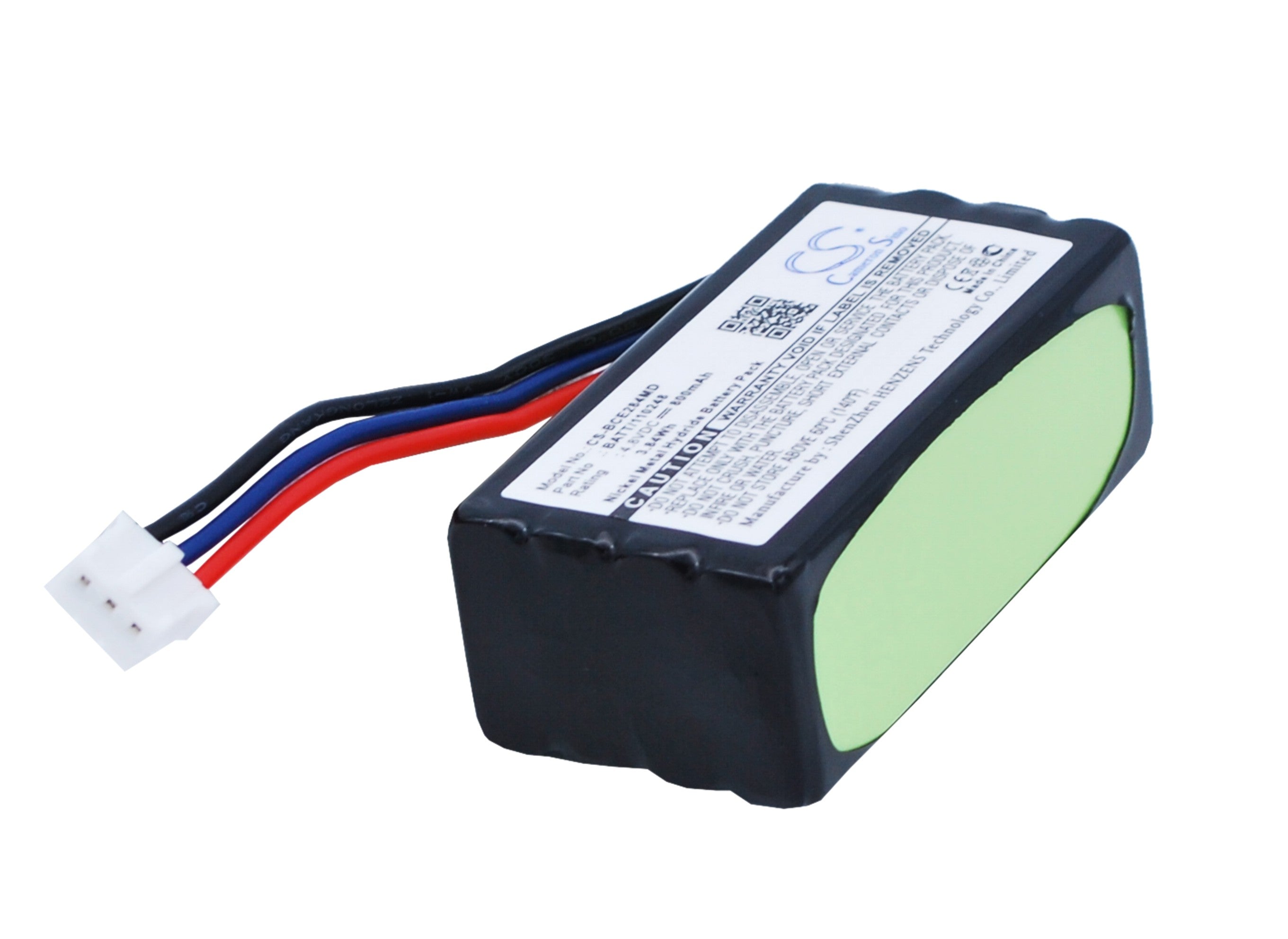 800mAh Ni-MH Battery Pack - Biocam Dermogenius Basic & Hand Magnifier Replacement (4.8V, 3.84Wh) BATT/110248