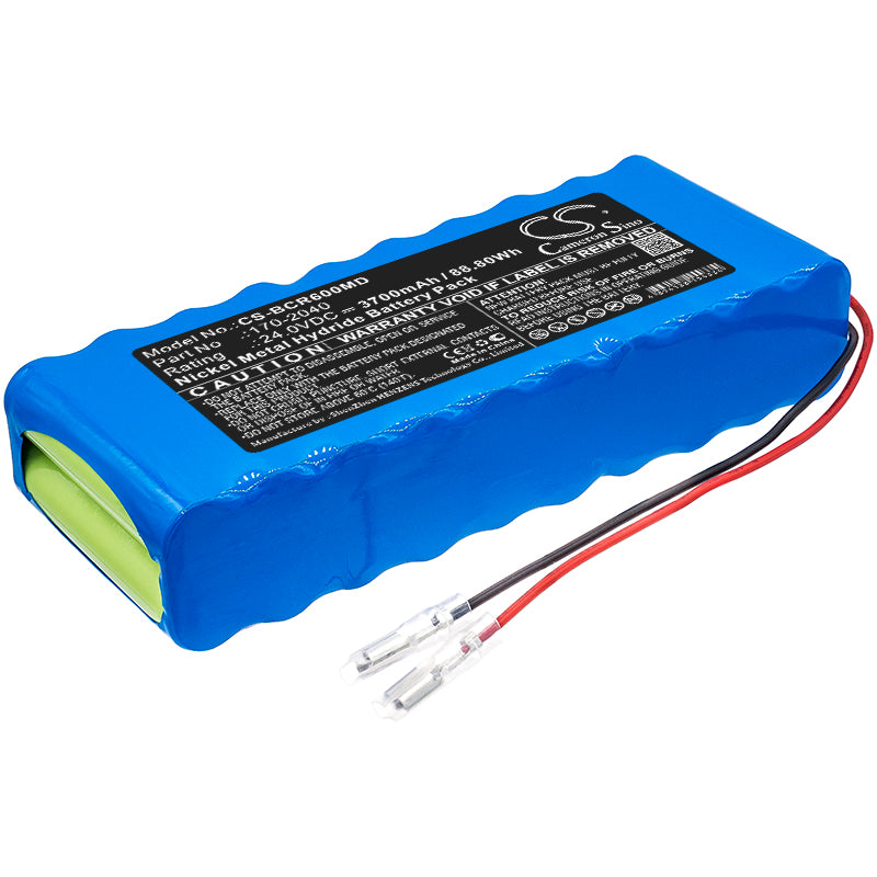 24V 3700mAh Ni-MH Battery for Biosealer CR6 & 170-2040 Medical Biosealers - High Capacity 88.8Wh