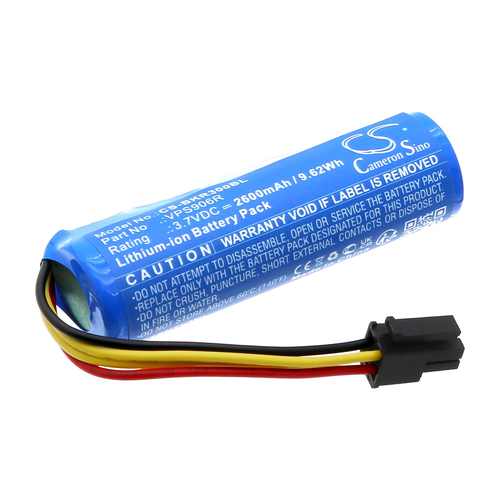 Beko 300TR Payment Terminal Battery Replacement, 2600mAh Li-Ion, 3.7V, Compatible with VPS906R