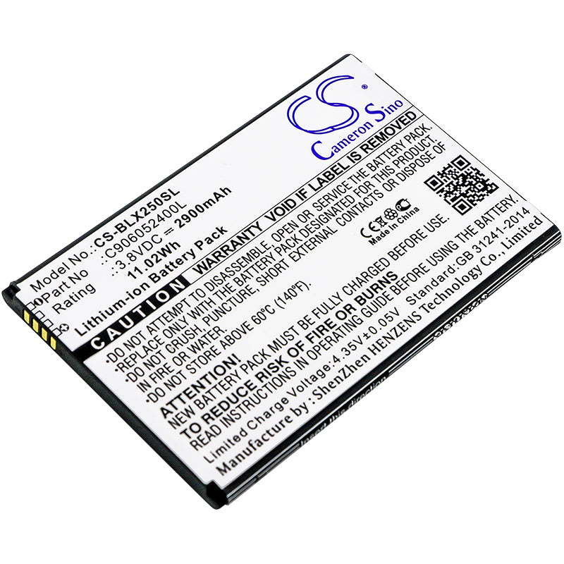 2900mAh Replacement Battery for BLU Energy X2 (E050, E050U) Smartphone - 3.8V Li-ion Battery