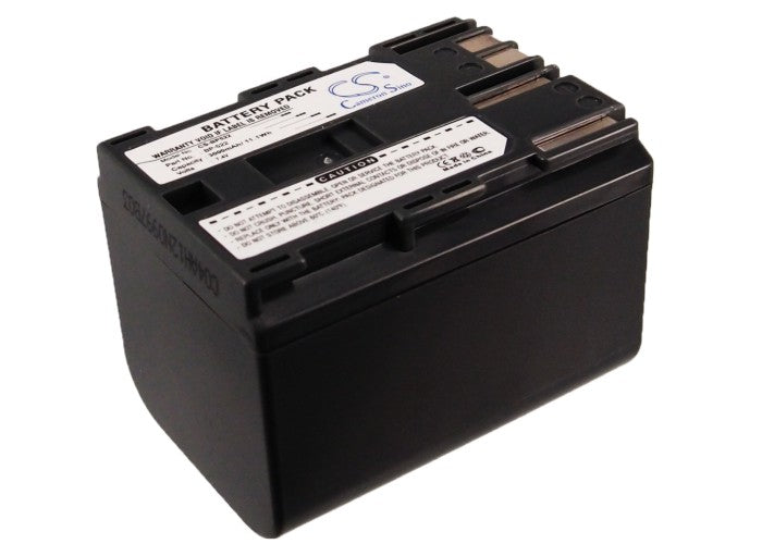 7.4V 3000mAh Li-ion Replacement Battery for Canon DM-MV Camcorders & Surveying Equipment - BP-522 Compatible