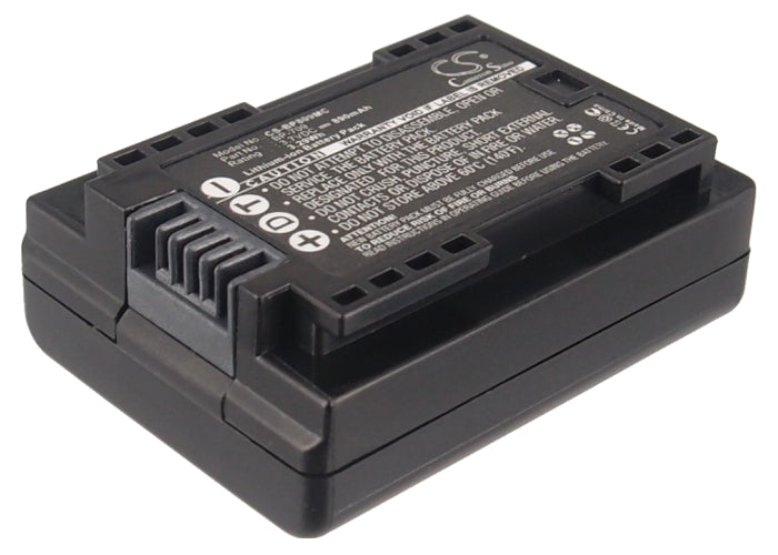 890mAh Battery for Canon VIXIA HF & LEGRIA HF Camcorders - BP-709 Replacement, 3.7V, Li-ion