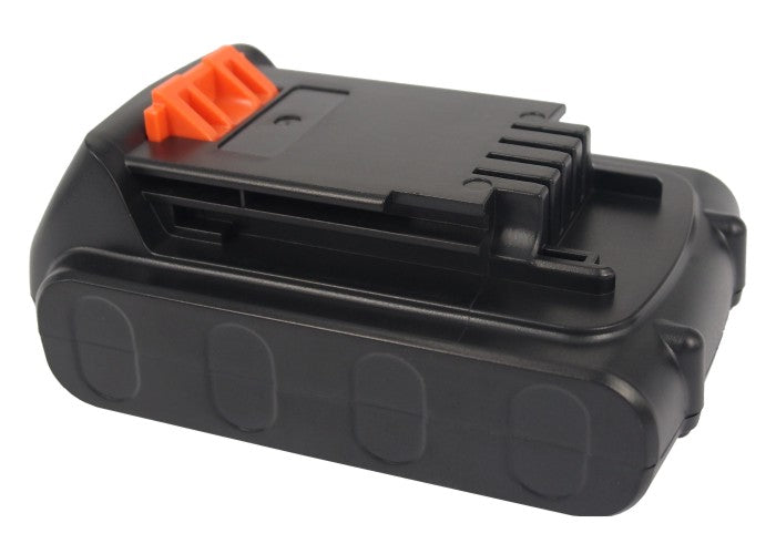 20V 2000mAh Lithium-Ion Replacement Battery for Black+Decker, Porter-Cable, Stanley, Bostitch Power Tools