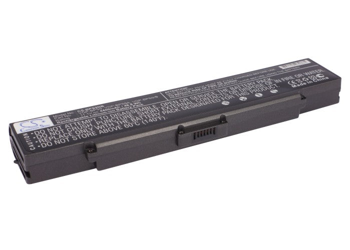 4400mAh Battery for Sony VAIO VGN Laptops - 11.1V Li-ion Replacement Battery - VGP-BPS9 Compatible