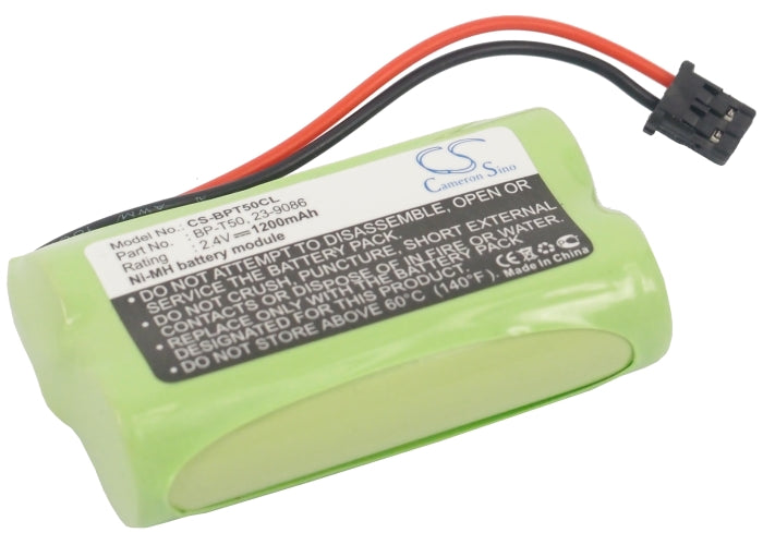 1200mAh Ni-MH Battery for Radio Shack Cordless Phone & VTech CS6128/29 - Replacement for 960-1943 & CS90260