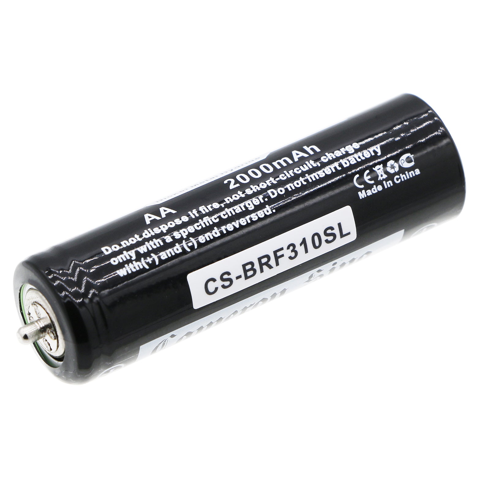 2000mAh Ni-MH Replacement Battery for Braun Flex XP Contour Shavers & Panasonic Trimmers - Reliable Power Upgrade