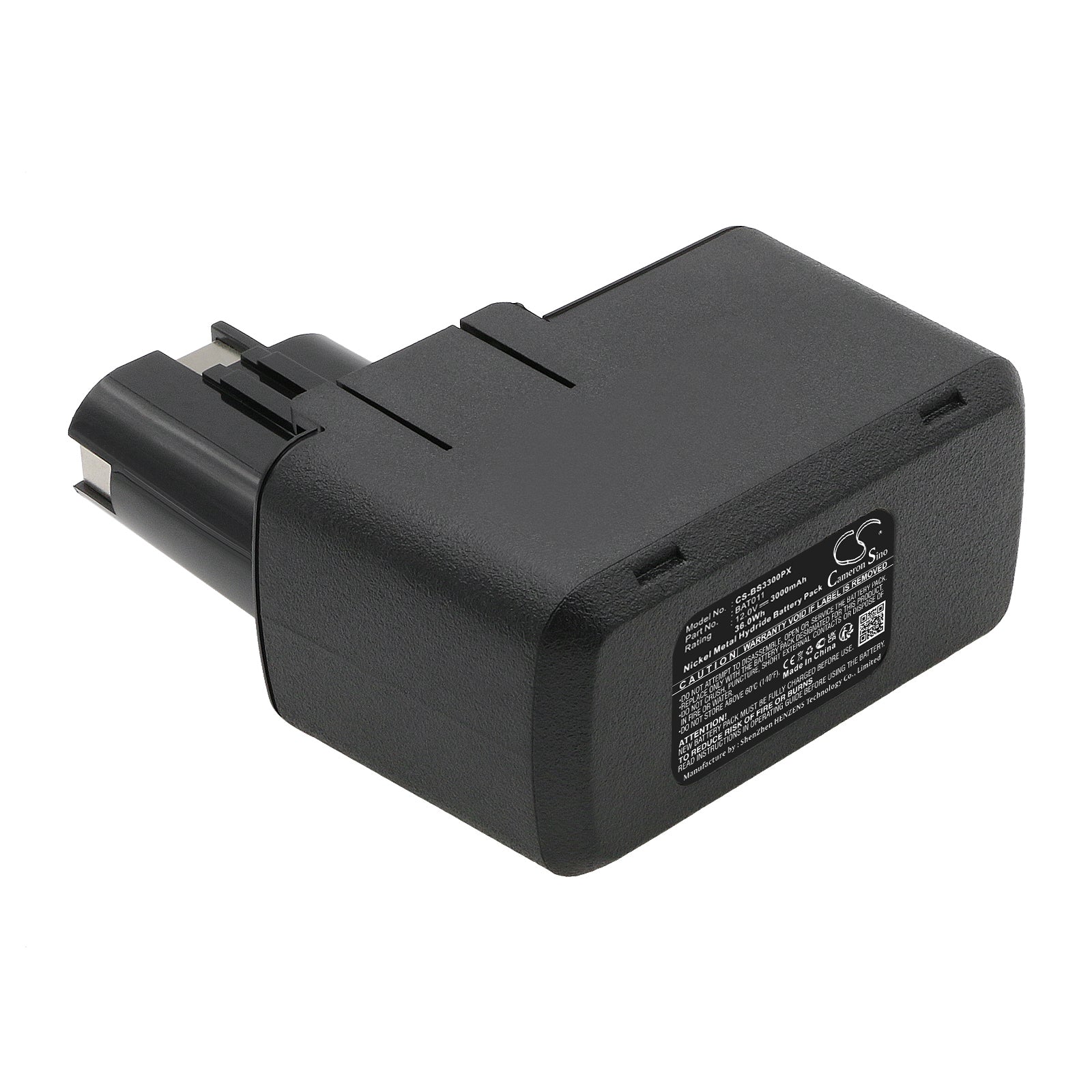 12V 3000mAh Ni-MH Replacement Battery Pack for BERNER BACS 12V, Bosch, Skil, Wurth Cordless Power Tools