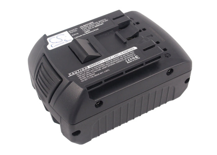 18V 3.0Ah Li-ion Replacement Battery for Bosch 18V-LI Power Tools BAT609/G, BAT618/G - High Capacity