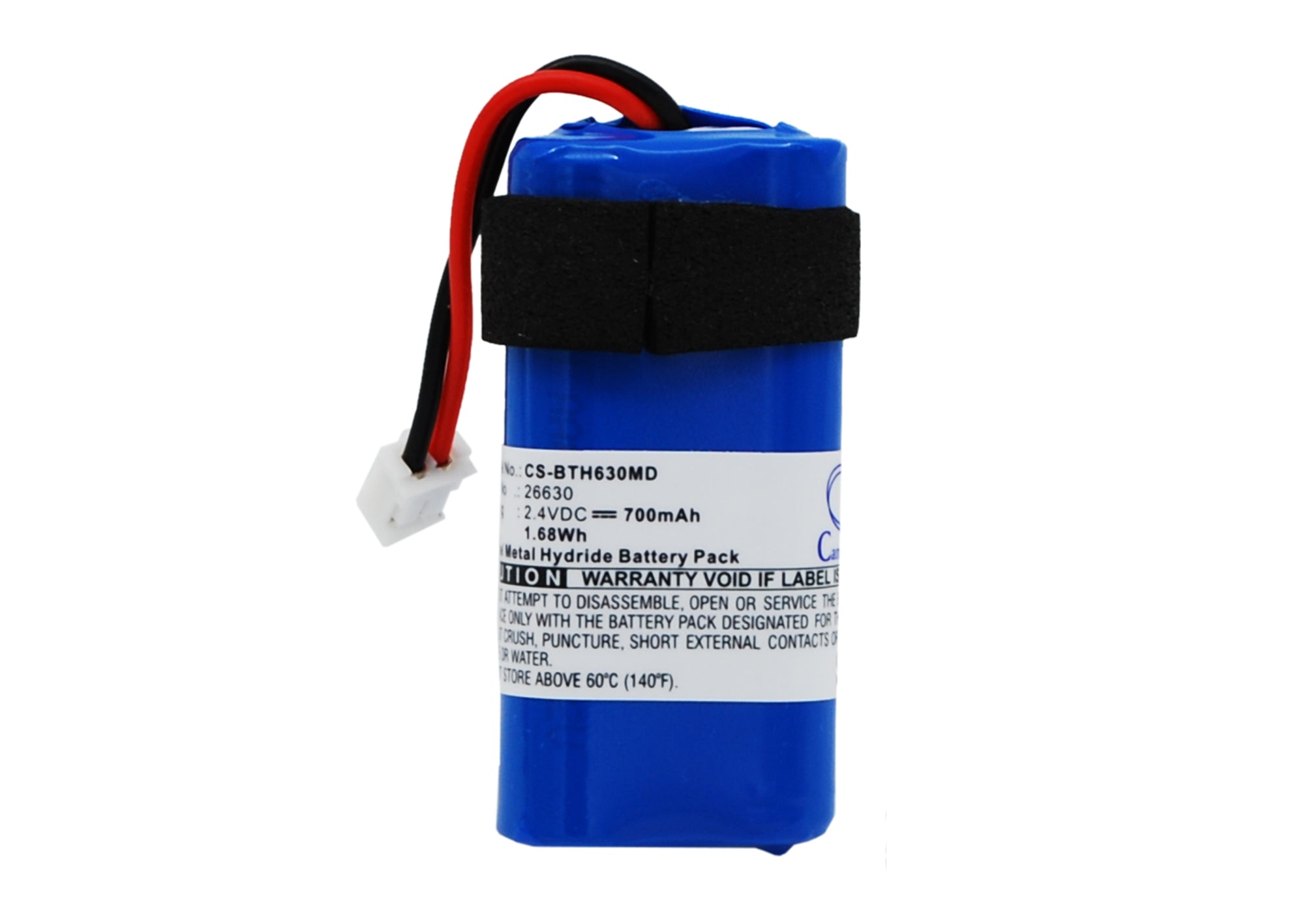 Accu-Jet Pro Pipette Controller Replacement Battery - NiMH 2.4V 700mAh - BrandTech & Rainin Compatible