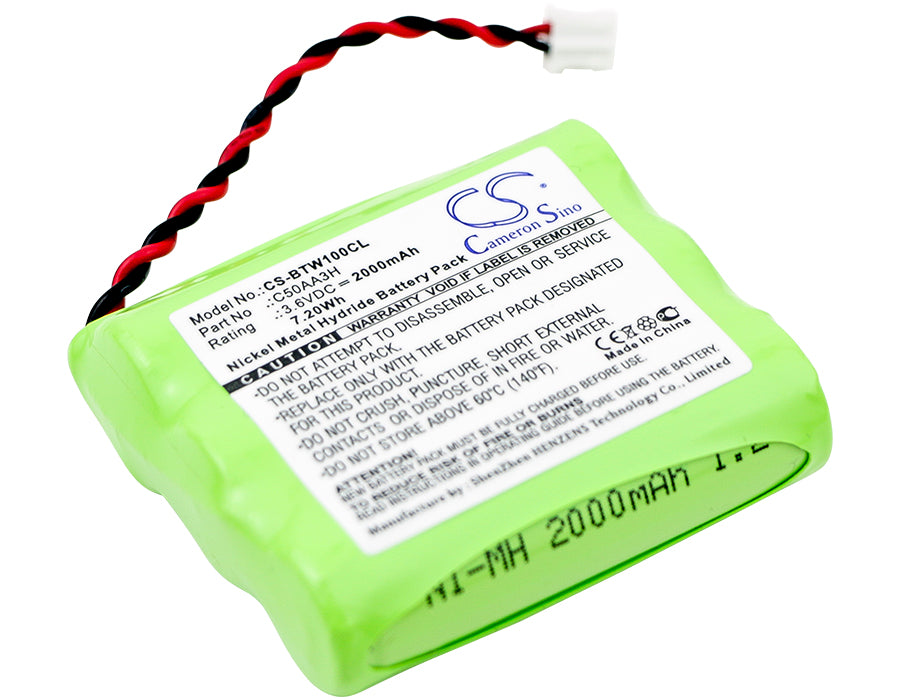 2000mAh Replacement Battery for BT Airway Cordless Phone - BT49, Ni-MH 3.6V, Long-lasting Power