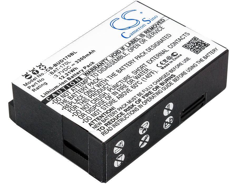 3300mAh Replacement Battery for Bluebird Pidion BM-170 Barcode Scanner - 3.7V Li-ion BAT-170L