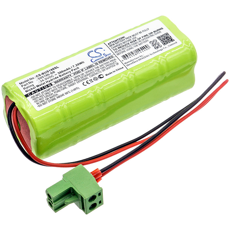 24V 300mAh Ni-MH Battery Pack for Besam EMC, EMCM, EU-EUD Automatic Door Operators - Reliable Replacement