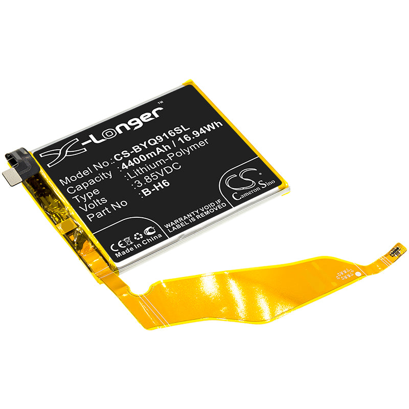 4400mAh Replacement Battery for VIVO iQOO Pro/5G (V1916/A) - 3.85V Li-Polymer Mobile Phone Battery