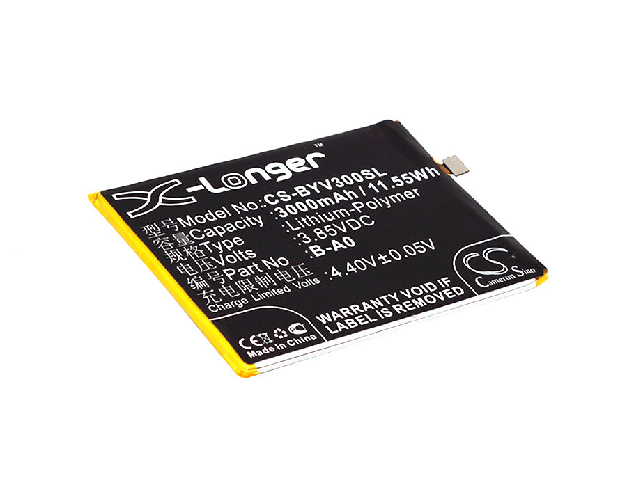 3000mAh Battery for VIVO V3 Max/V3 Max+ Phones (B-A0 Model) 3.85V Li-Polymer Replacement
