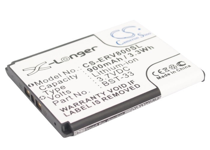 Cosmetic Mirror Battery Replacement - Compatible with Sony Ericsson & Vodafone - Check Models Below