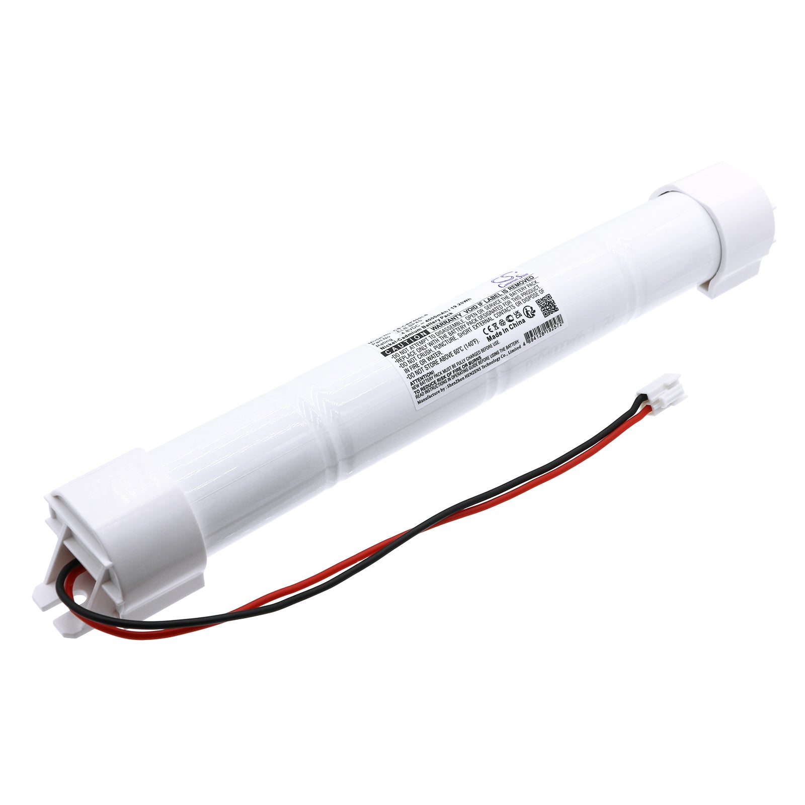 4.8V 4000mAh Ni-CD Emergency Light Battery - Clipsal/Luxalite/Pierlite Compatible LPM70, FFL118M Series