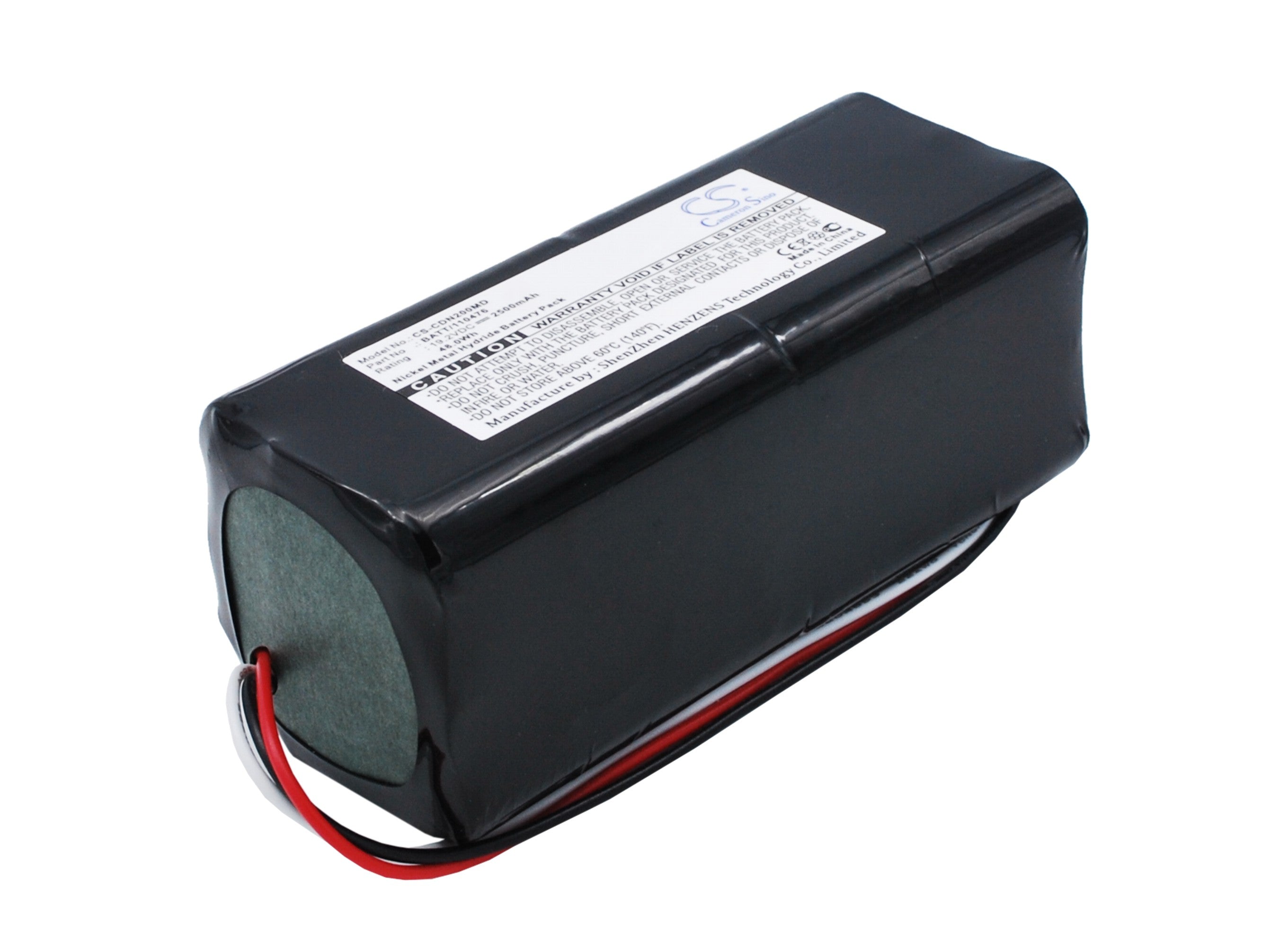 19.2V 48Wh Ni-MH Battery for Clinical Dynamics NIBP GX-2, SmartArm, SS100A - Medical Blood Pressure Monitor Replacement, 2500mAh