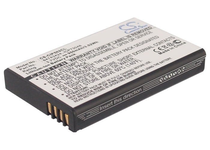 950mAh Li-ion Battery Replacement for AGFEO Dect 50, Nortel Kirk 4080 & Spectralink 7xxx Cordless Phones