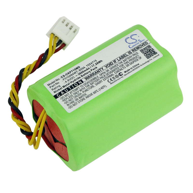 4.8V 3600mAh Ni-MH Replacement Battery for Covidien Kangaroo ePump Enteral Feeding Pumps - High Capacity Power Solution