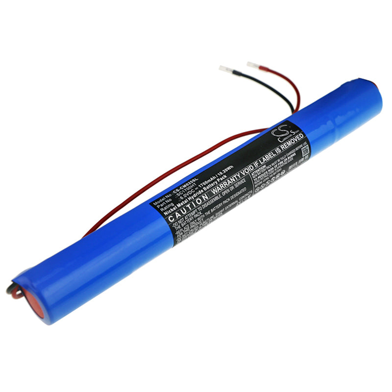 Custom 6V 10.2Wh Ni-MH Battery Pack - SC1700HT, High-Temp, Power Tool/Hobby, 213.5x25.3x23mm