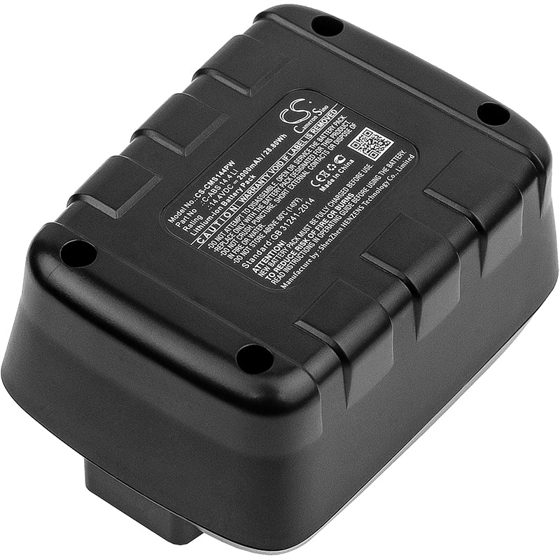 CMI C-AS/ABS 14.4V Power Tool Battery - 2000mAh Li-ion Replacement Pack (28.8Wh)