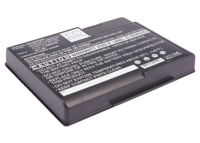 4400mAh Laptop Battery for Compaq Presario X1000 & HP Pavilion ZT3000 - 14.8V Li-ion Replacement