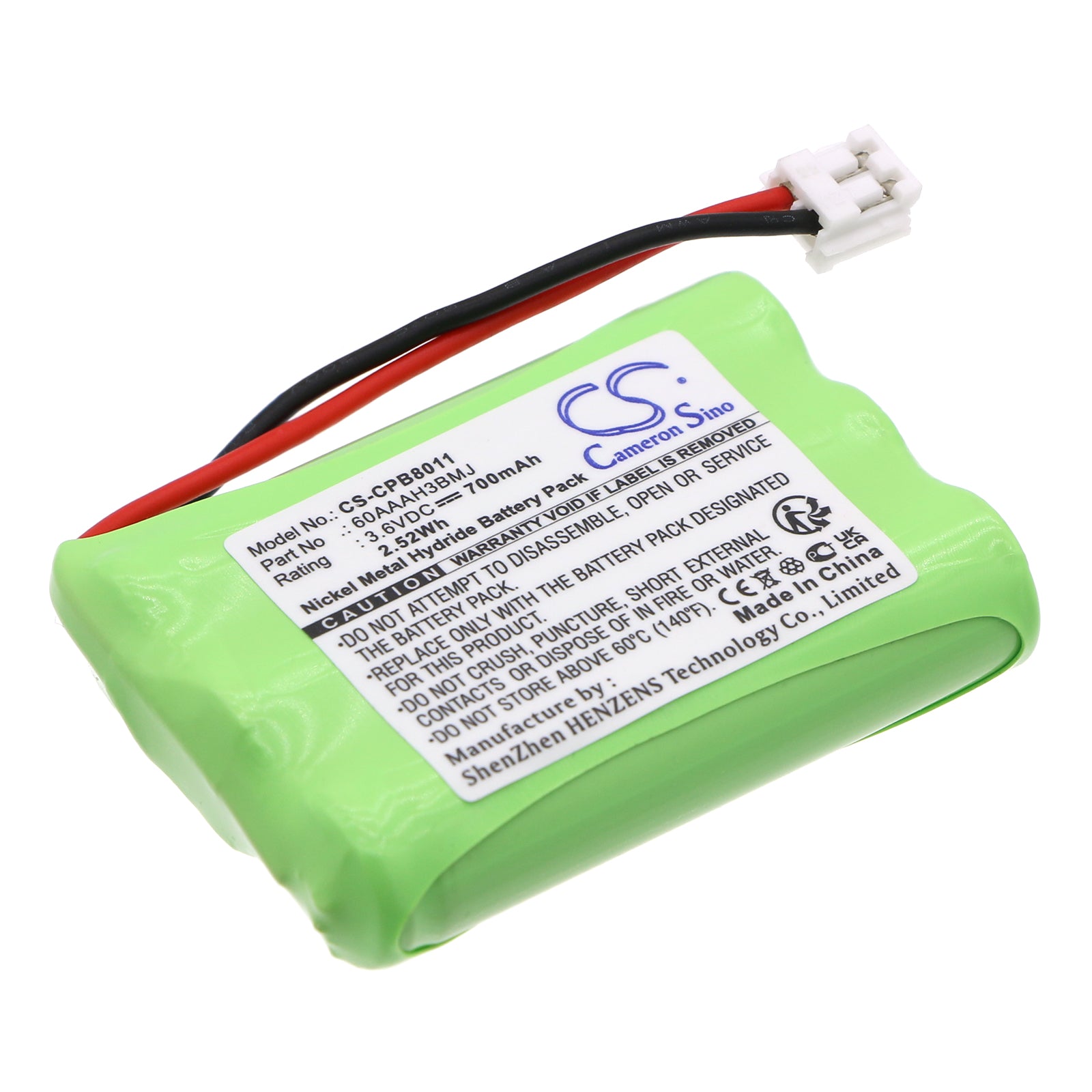 700mAh Ni-MH Battery for AEG Birdy Voice Cordless Phone - 3.6V Replacement Fits SONY, VTech, AT&T