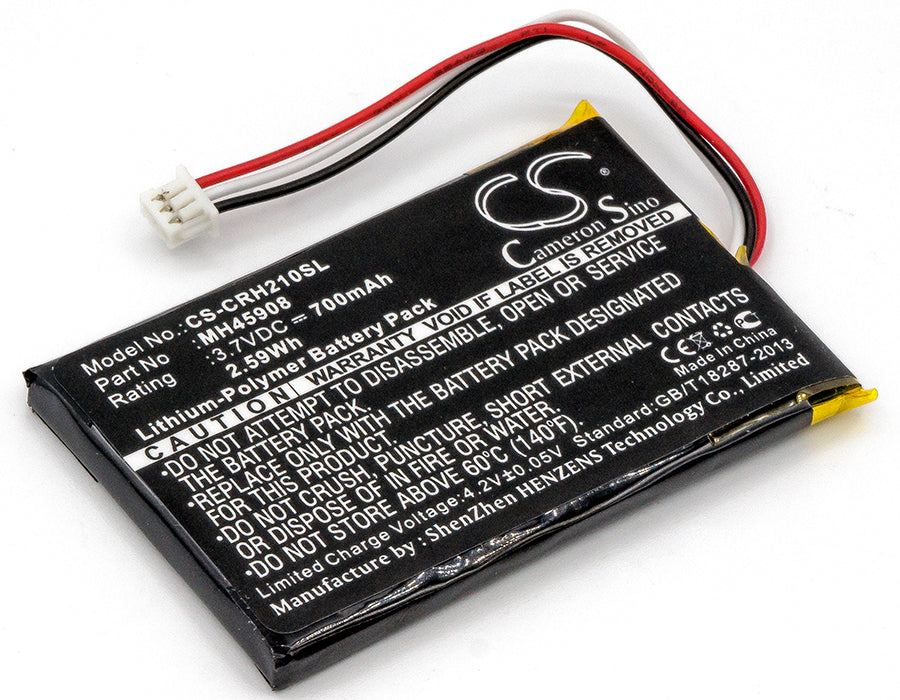 700mAh Replacement Battery for Corsair H2100, HS70, Void Pro RGB Wireless Gaming Headsets - Headphone Repair Part