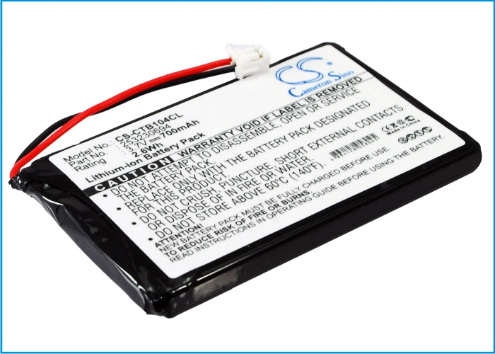 700mAh Li-ion Replacement Battery for Sagem 690 Cordless Phone, 3.7V - Telstra T-HUB Compatible (49x30x4.5mm)