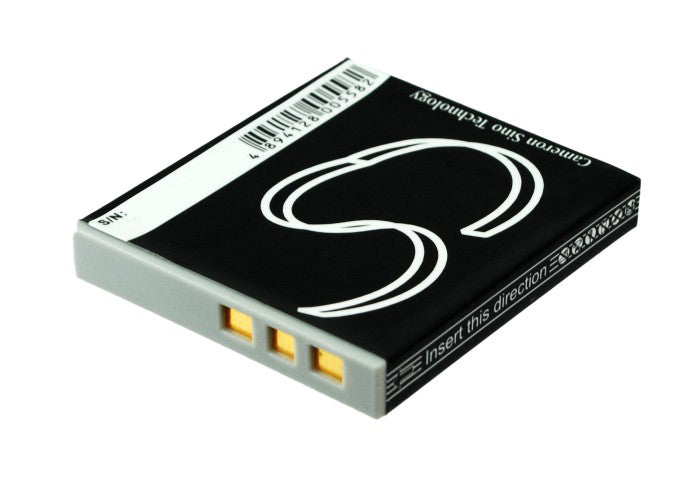 700mAh Li-ion Replacement Battery for Sanyo Xacti Cameras: VPC-E60, DMX-C5, CA8, CG6 - 3.7V