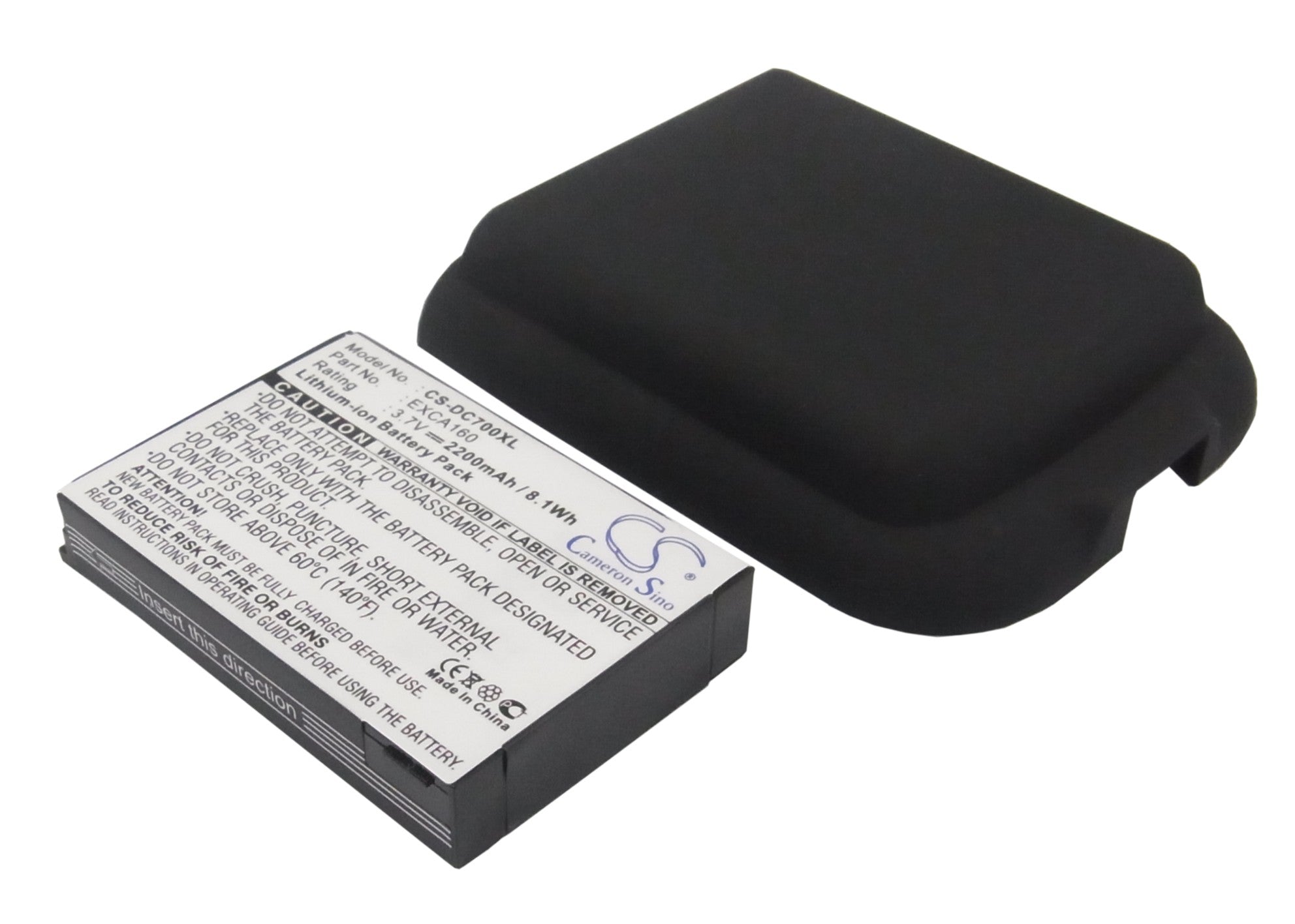 2200mAh Extended Replacement Battery for DOPOD C720 HTC S620 O2 XDA Cosmo Smartphone - 3.7V Li-ion