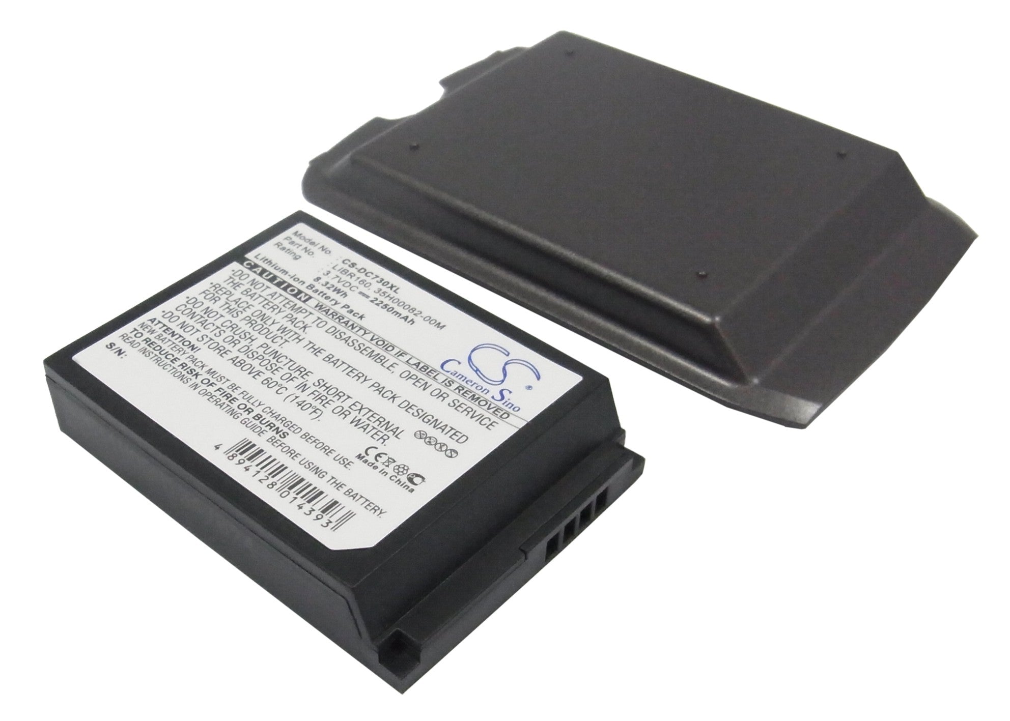 2250mAh 3.7V Li-ion Replacement Battery for DOPOD C730W, HTC S630, SoftBank X02HT Smartphones