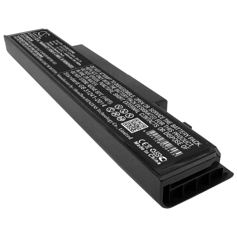 4400mAh Replacement Laptop Battery for DELL Inspiron 1521, 1721, 1520 & Vostro 1500, 1700 - 11.4V Li-ion