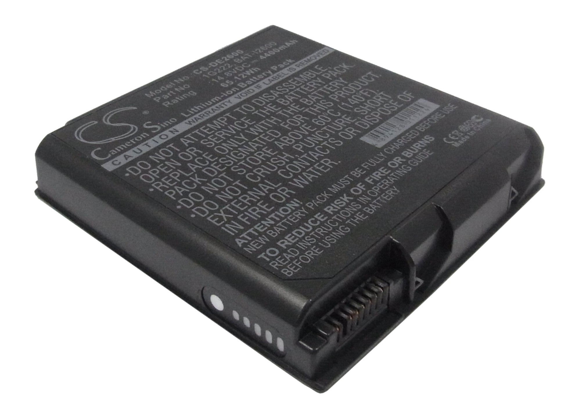 4400mAh Battery for DELL Inspiron & Winbook N4 Laptops - 14.8V Li-ion - Replacement for 2600/2650 & Smart PC100N