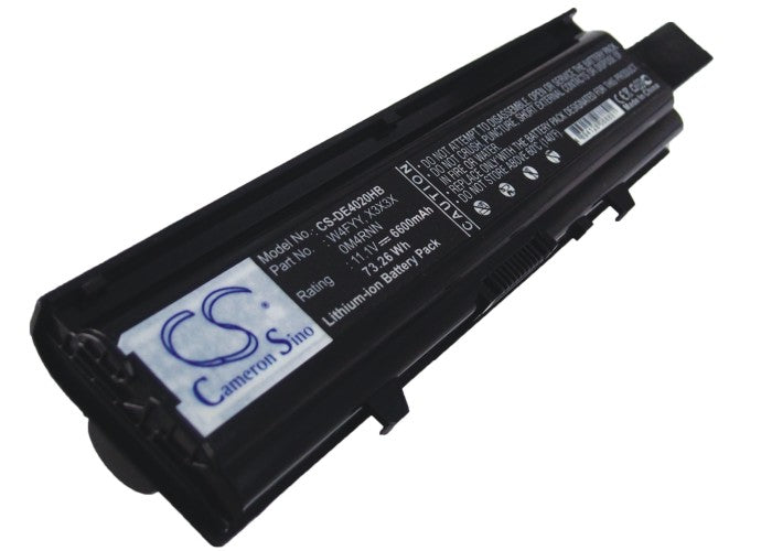 73.26Wh 6600mAh Laptop Battery for DELL Inspiron 14V, 14R, N4020, M4010 Series - W4FYY, X3X3X - High Capacity Replacement
